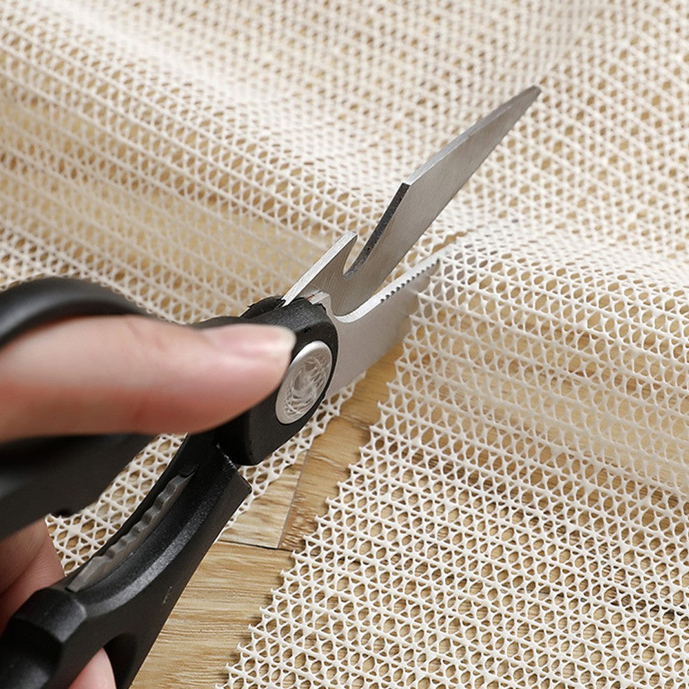 2x1.8m Non-Slip Grid Rug Pad PVC Anti-Slip Carpet Mat