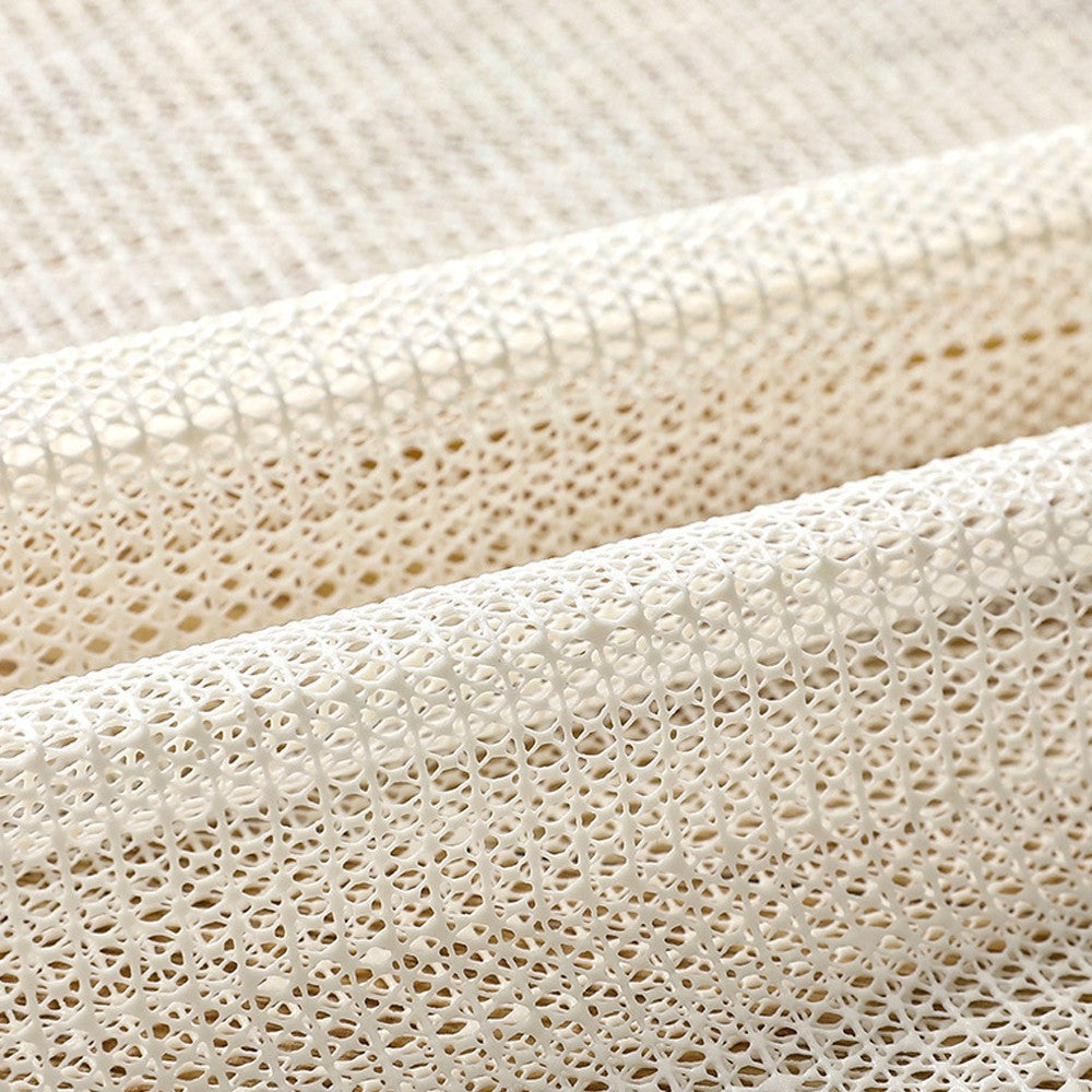2x1.8m Non-Slip Grid Rug Pad PVC Anti-Slip Carpet Mat