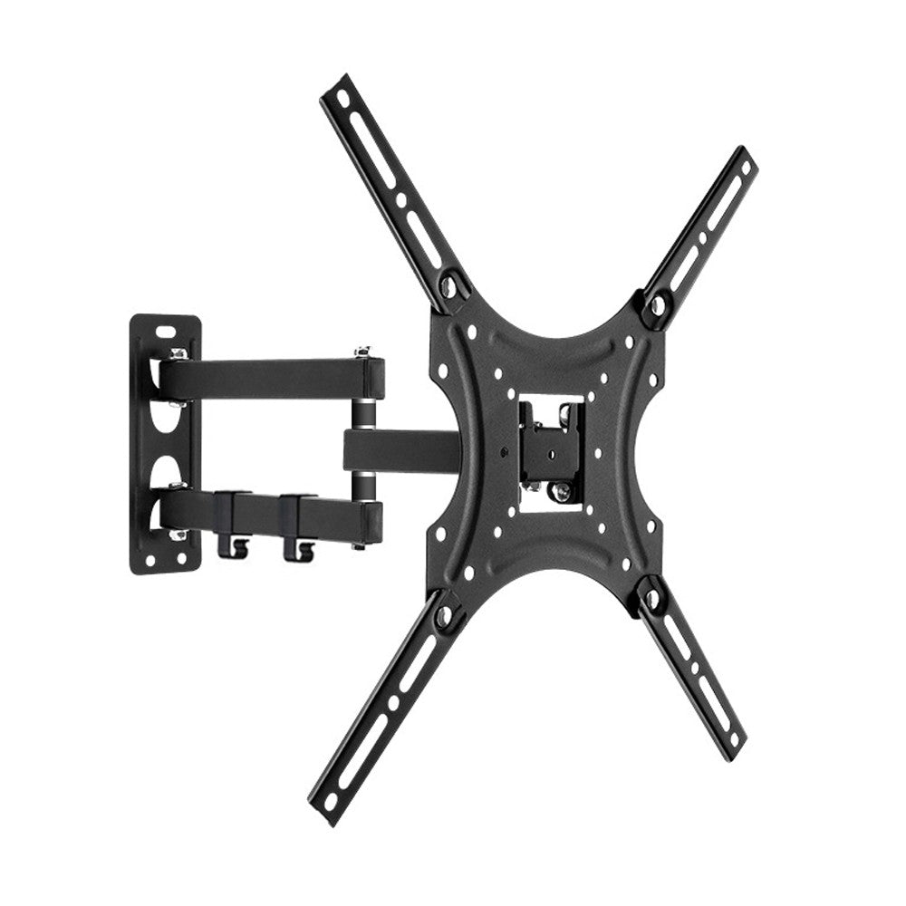 Full Motion TV Monitor Wall Mount Bracket Swivel Tilt Extension Bracket