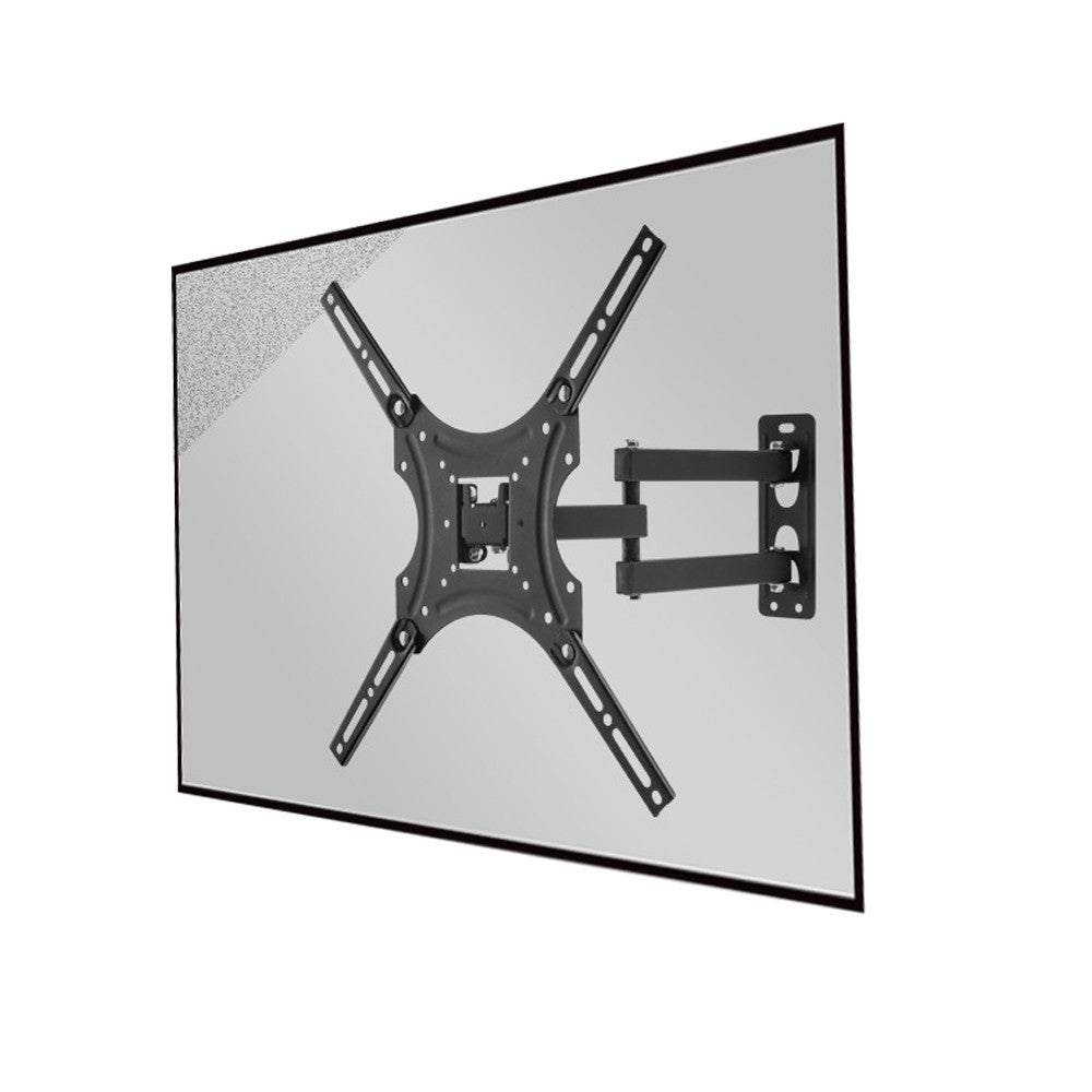 Full Motion TV Monitor Wall Mount Bracket Swivel Tilt Extension Bracket
