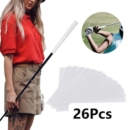 26Pcs 22x5cm Golf Grip Tape Golf Club Double Sided Adhesive Strips