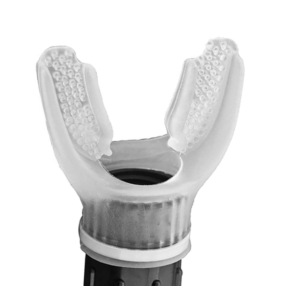 1Pc Portable Lung Breathing Trainer Respiratory Muscle Training Device - White