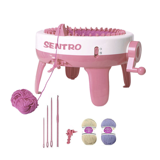 40 Needles Circular Knitting Machine DIY Weaving Loom Kit