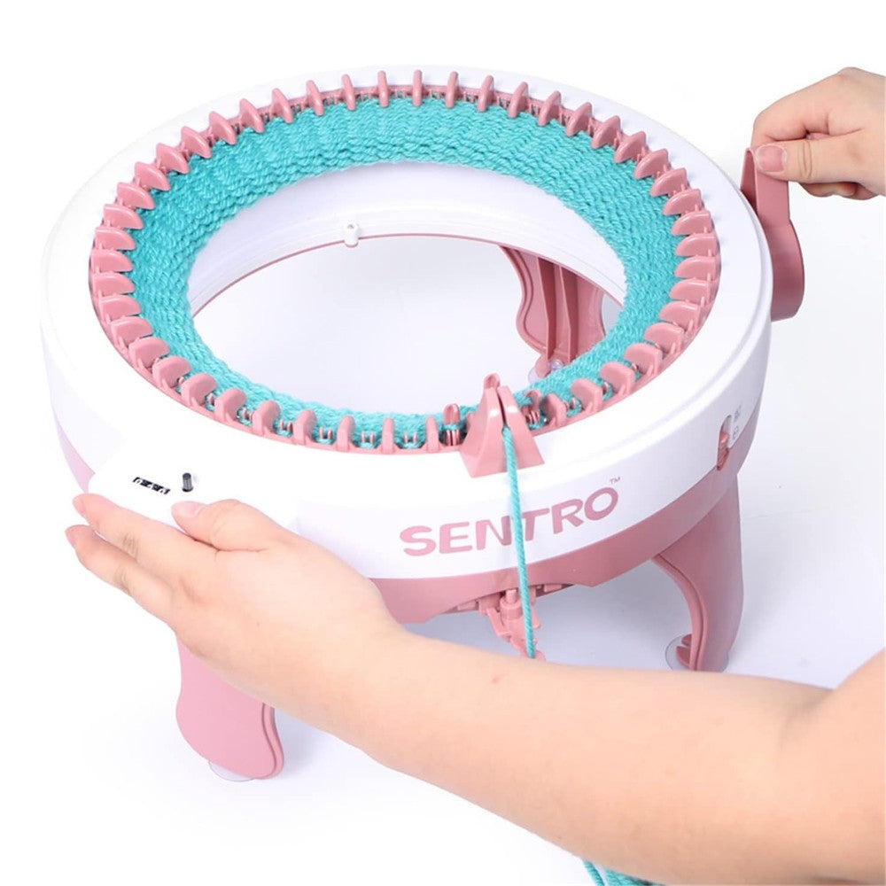 48 Needles Circular Knitting Machine DIY Weaving Loom Kit with Row Counter