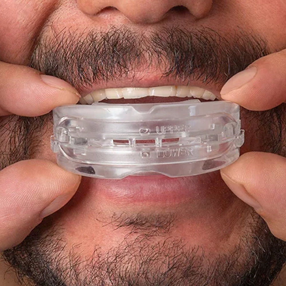2Pcs Snoring Mouth Guard Anti Snore Mouthpiece Sleep Aid Apnea Adjustable