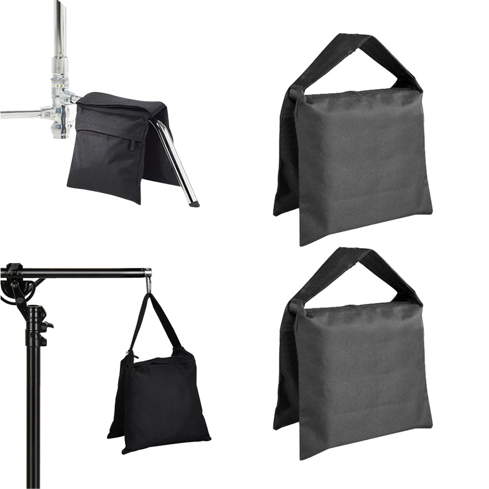 2Pcs Photography Sandbags For Studio Boom Arm Light Stand Weight Balance