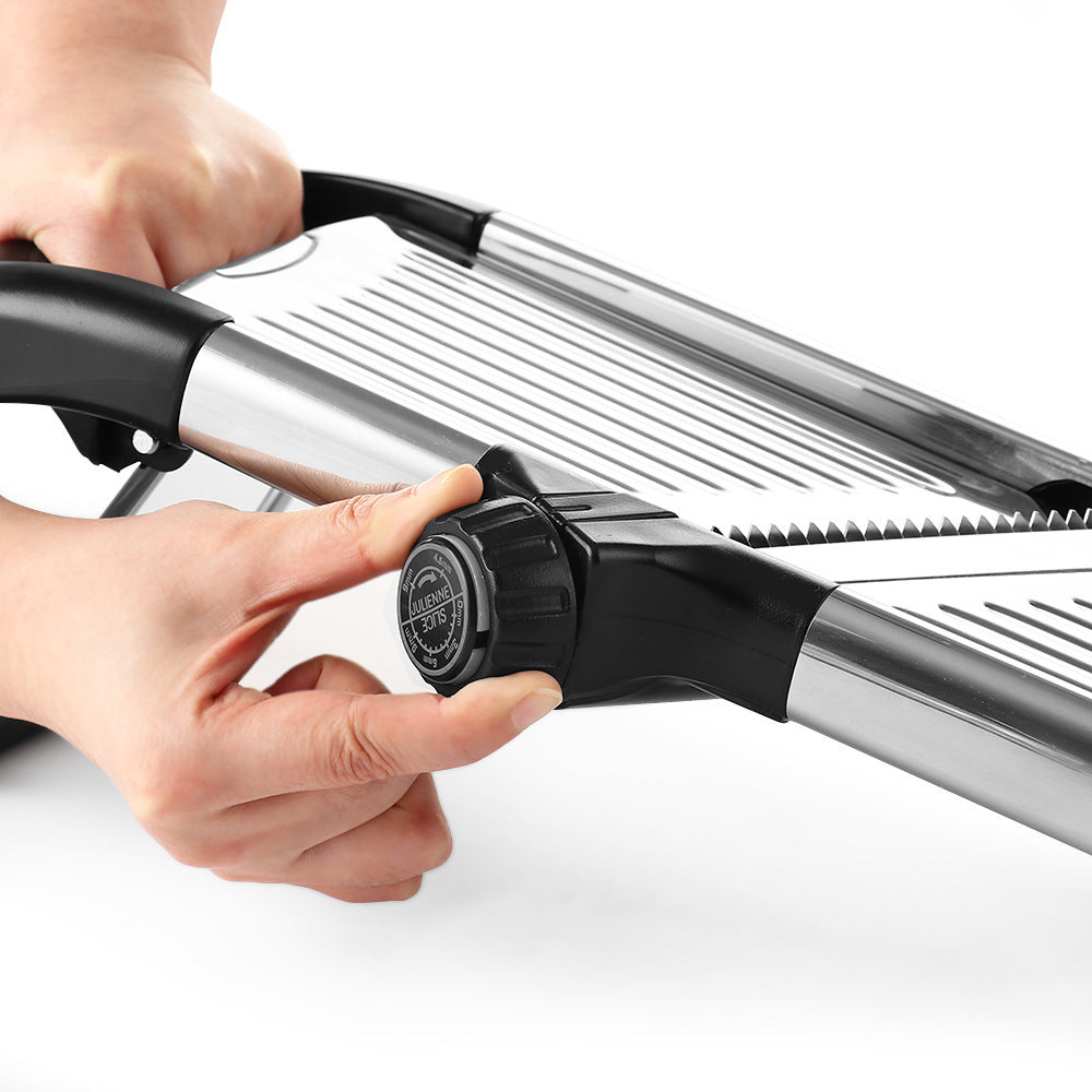 Stainless Steel Adjustable Mandoline Food Slicer Versatile Kitchen Tool