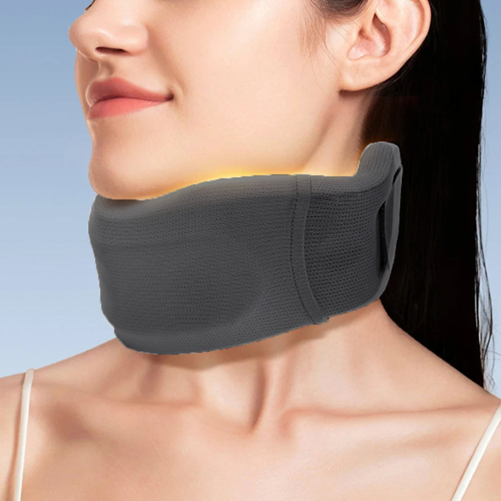 Neck Brace Household Neck Protection Artifact Fixed Cervical Spine - Black - L