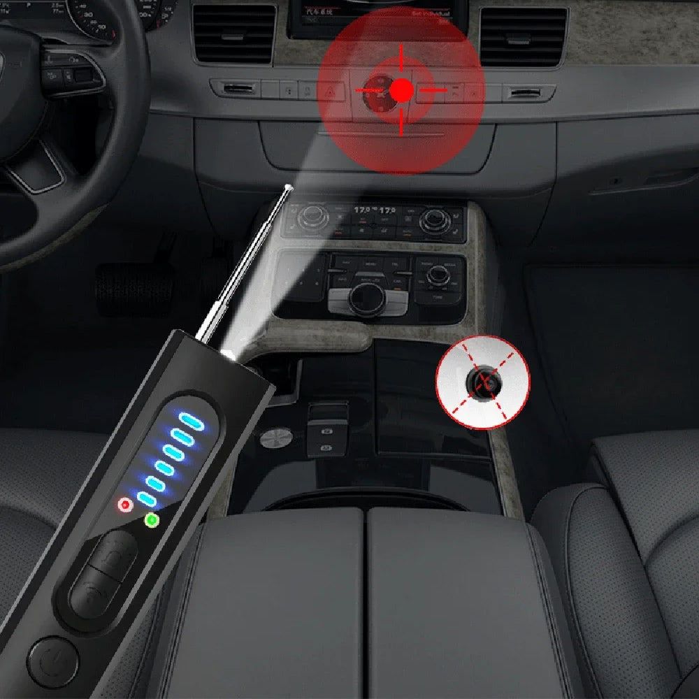 Hidden Camera Detector for Car Hotel GPS Tracker Finder Scanner Device
