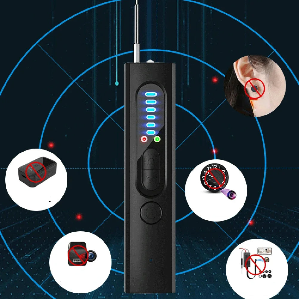 Hidden Camera Detector for Car Hotel GPS Tracker Finder Scanner Device