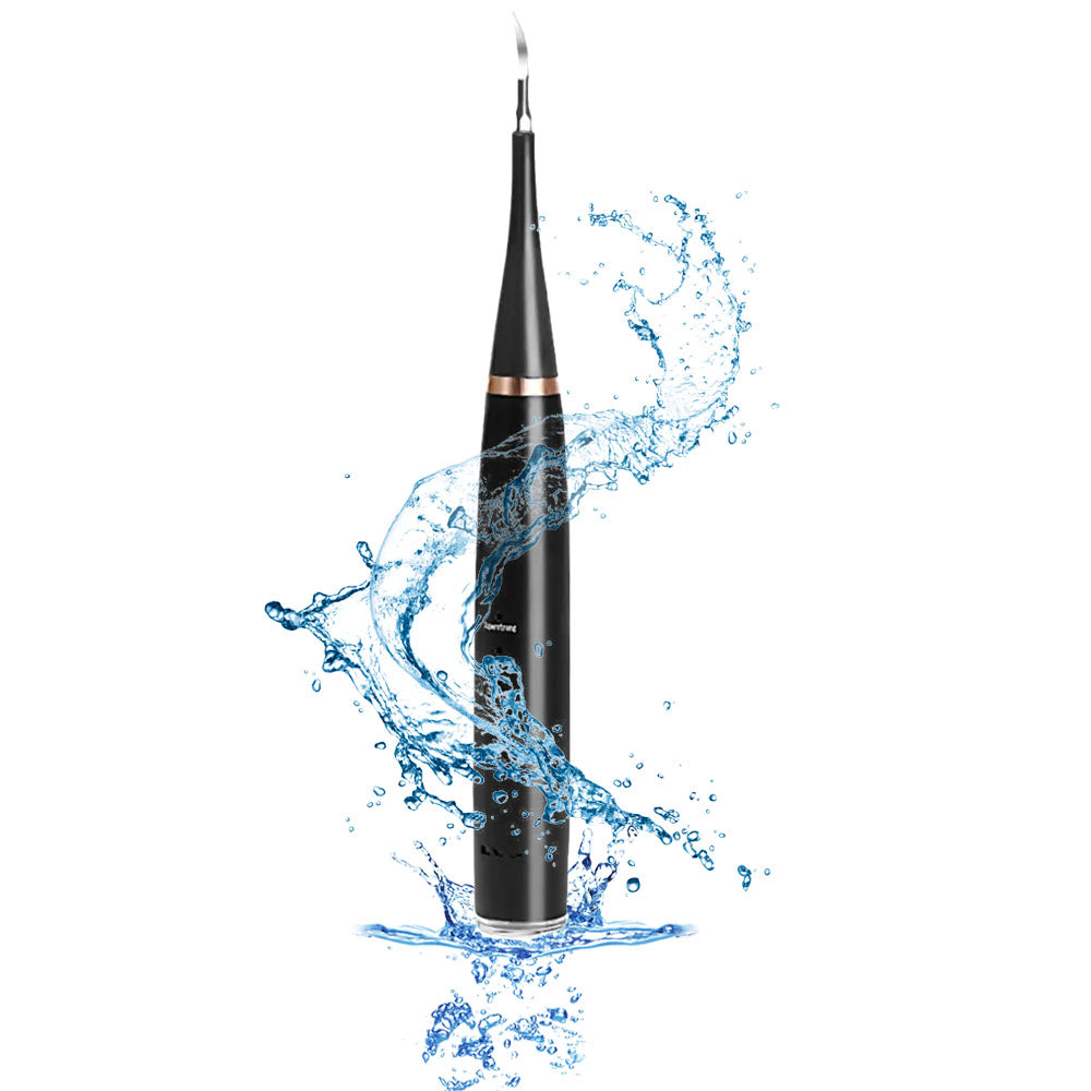 6 in 1 Electric Ultrasonic Dental Calculus Remover Teeth Cleaner Black