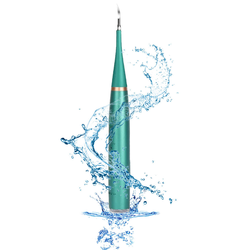 6 in 1 Electric Ultrasonic Dental Calculus Remover Teeth Cleaner Green