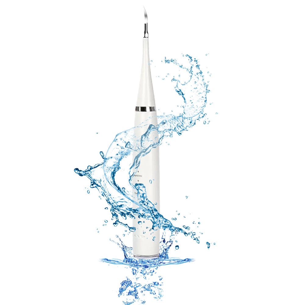 6 in 1 Electric Ultrasonic Dental Calculus Remover Teeth Cleaner White