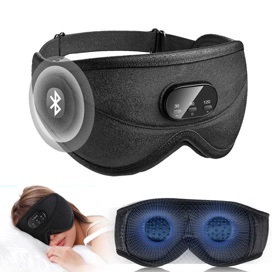 Wireless Bluetooth 5.3 Headphone White Noise Sleep Mask 3D Eye Mask for Sleeping