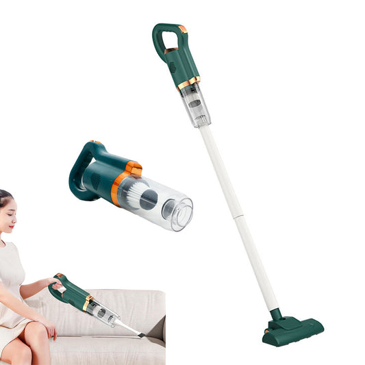 Cordless Handheld Stick Vacuum Cleaner with Powerful Suction - Green