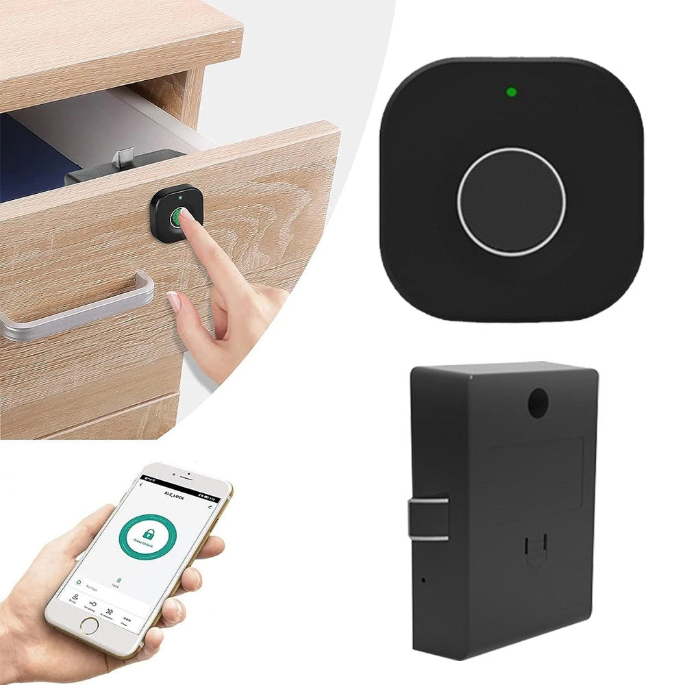 Tuya Bluetooth APP Drawer Cabinet Lock Smart Fingerprint Cabinet Lock