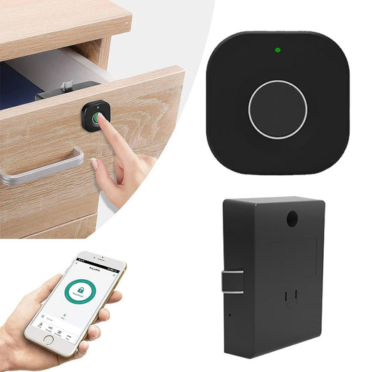 Tuya Bluetooth APP Drawer Cabinet Lock Smart Fingerprint Cabinet Lock