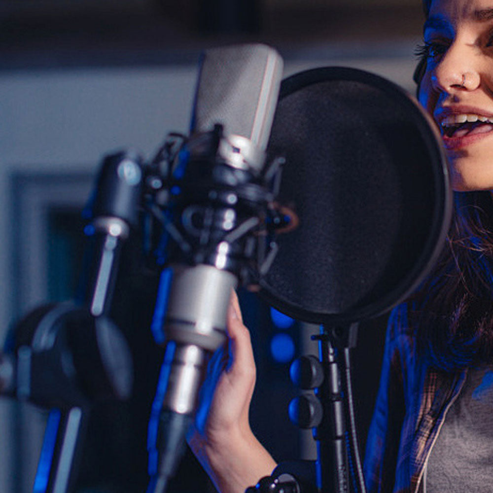 USB Condenser Microphone RGB Gaming Microphone with Tripod Stand