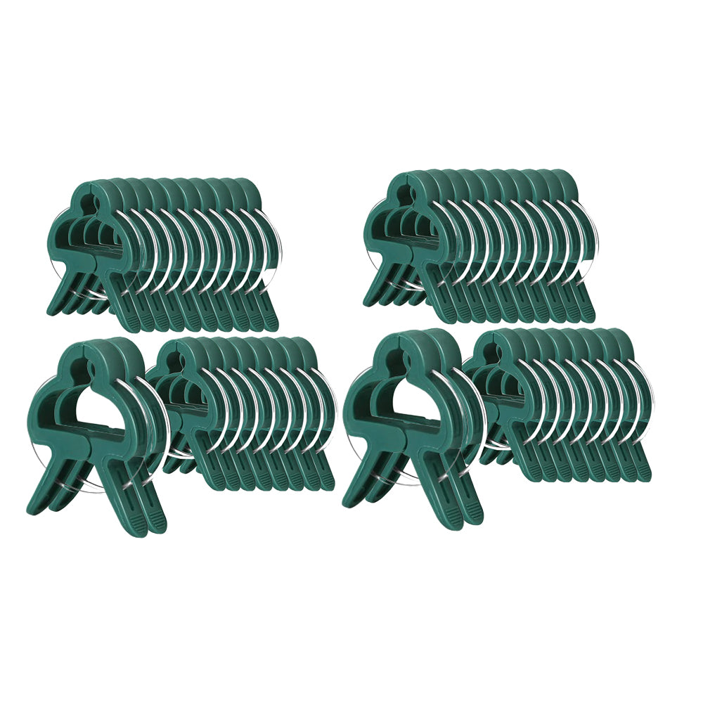 40Pcs 4.5 x 3cm Plant Support Clips Garden Vine Clips for Climbing Plants
