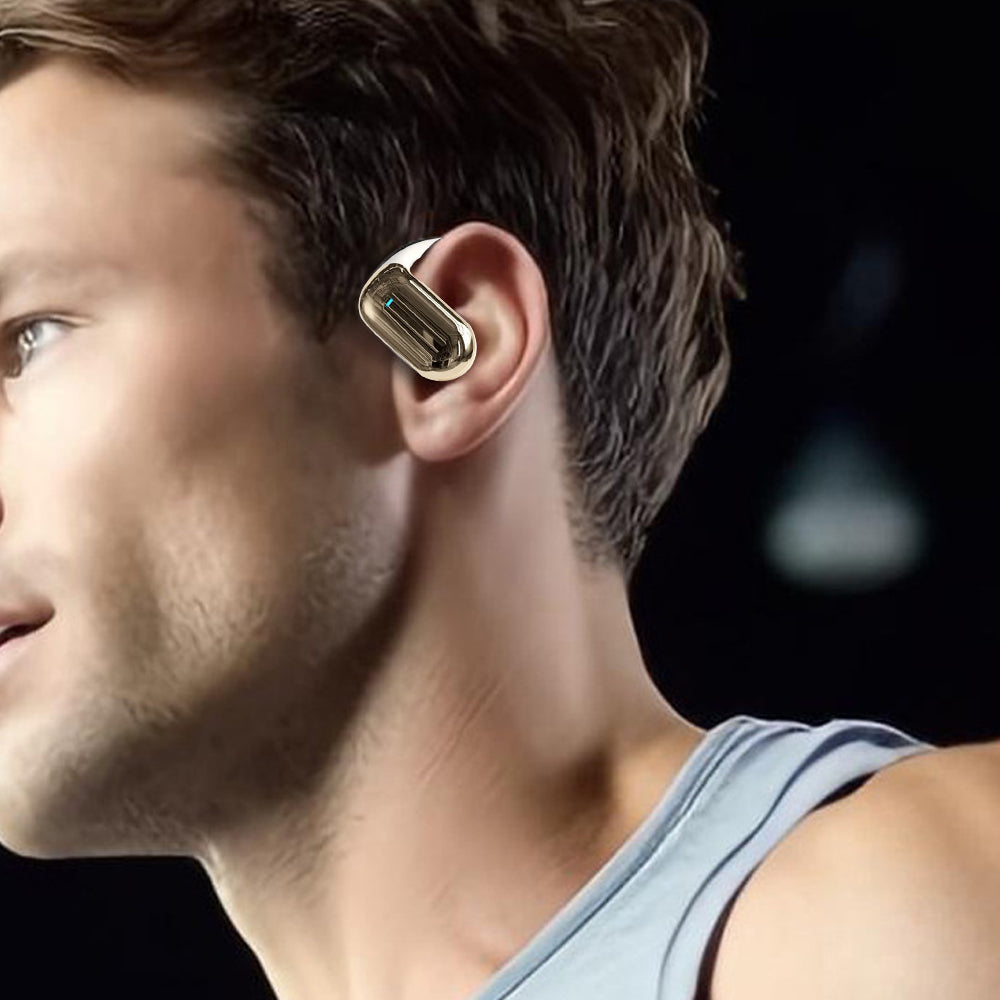 Wireless Bluetooth 5.4 Earphones Earhook Headphones Sports Earbuds Khaki