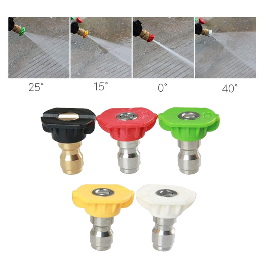 Pressure Washer Extension Wand Set Replacement Lance with 5 Nozzle Tips