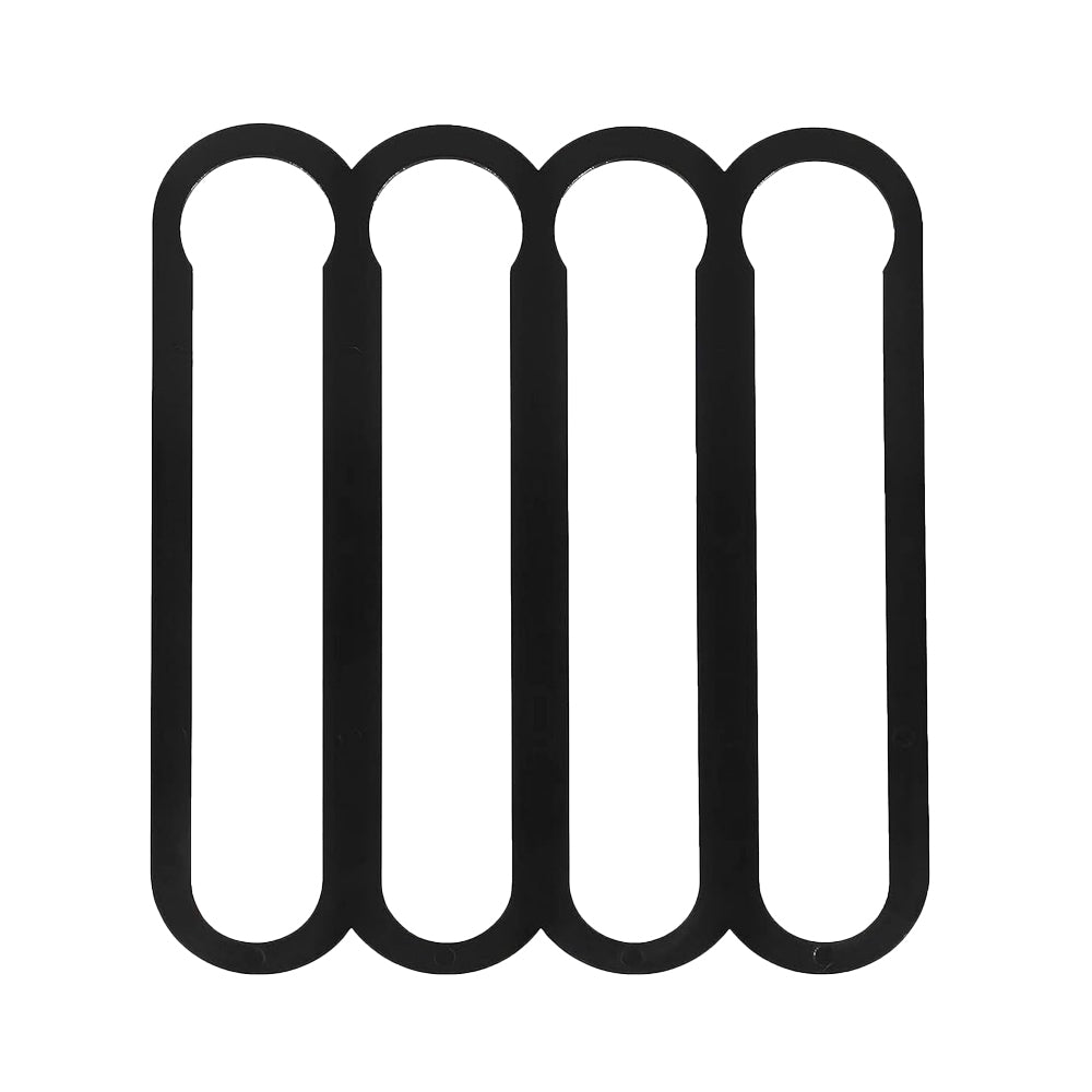 Magnetic Wall Mounted Coffee Capsule Holder for Nespresso Vertuo Capsules Black