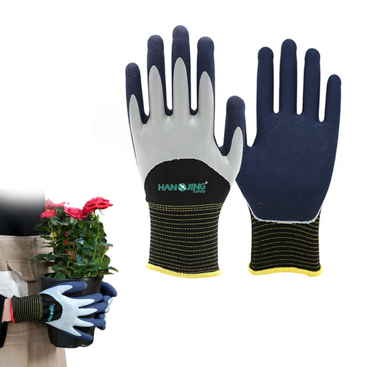 Waterproof Anti-Stab Garden Gloves for Outdoor Digging Planting Weeding M