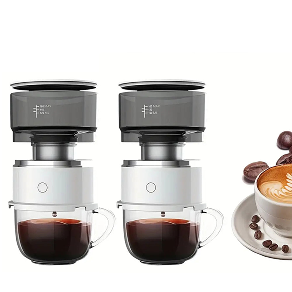 2Pcs Portable Drip Coffee Machine Mini Coffee Maker