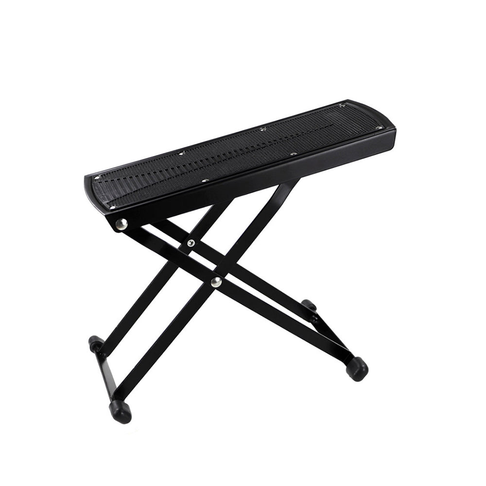 Guitar Foot Stool Guitar Foot Rest Stand with 6-Position Adjustable Height