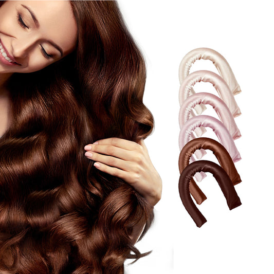 6Pcs Heatless Hair Curler for Long Medium Hair Curls Multicolor