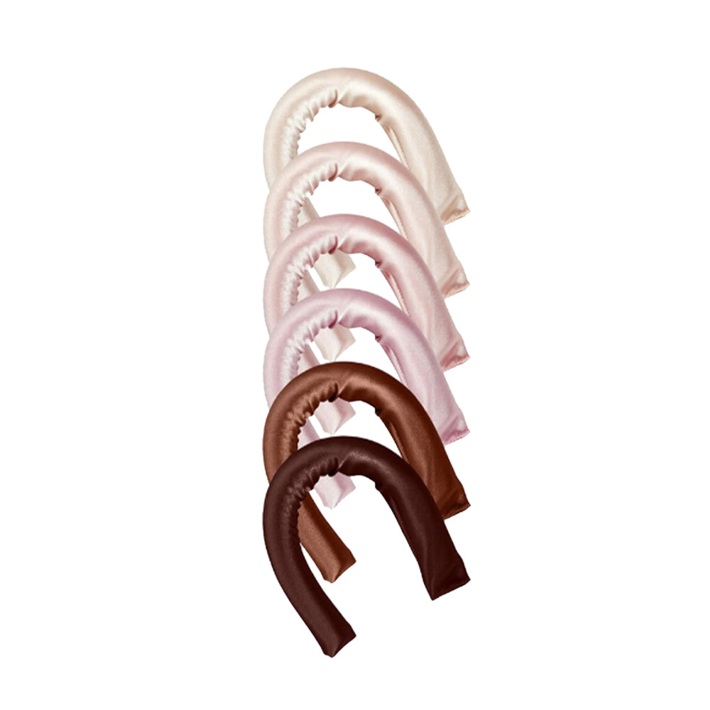 6Pcs Heatless Hair Curler for Long Medium Hair Curls Multicolor