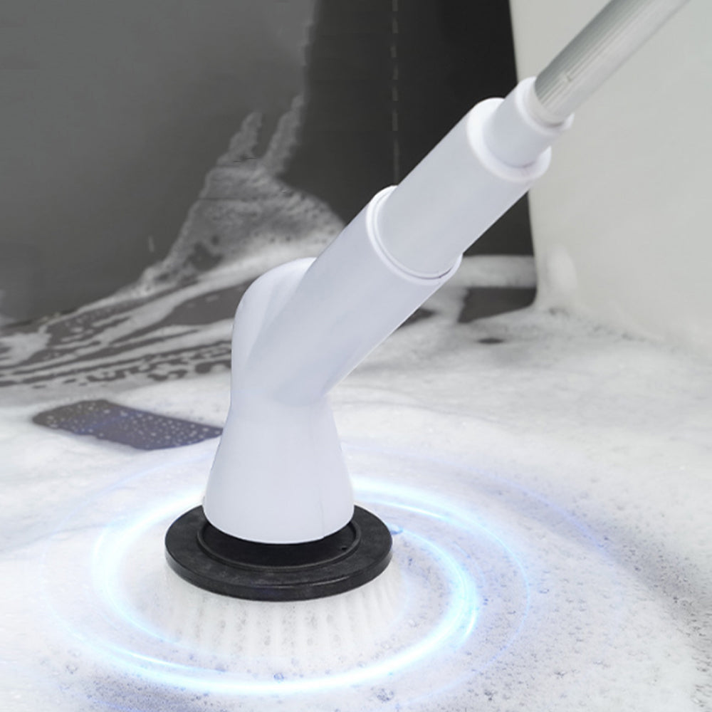 Electric Spin Scrubber with 6 Replaceable Brush Heads
