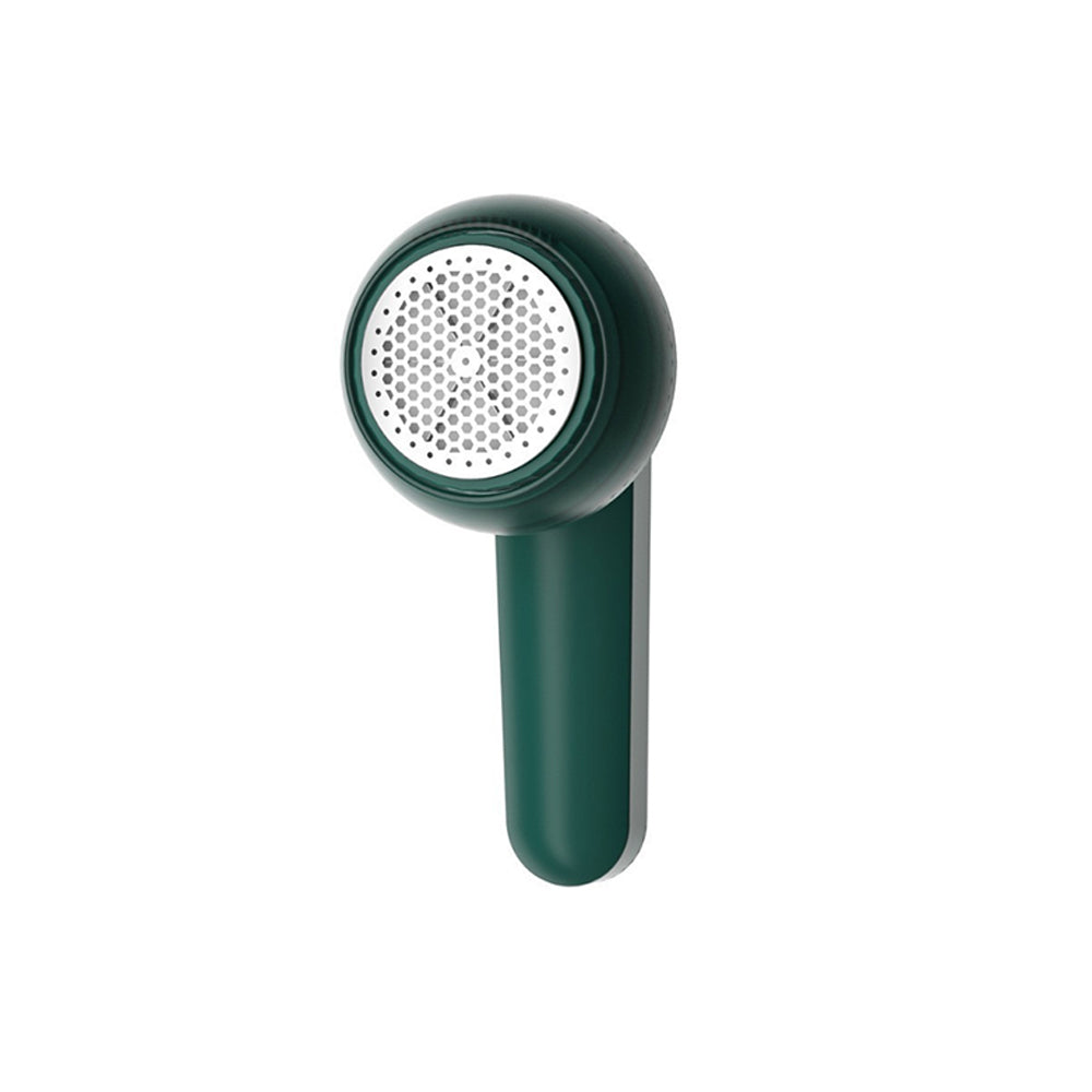 Rechargeable Lint Remover USB Electric Fabric Shaver for Sweater Green
