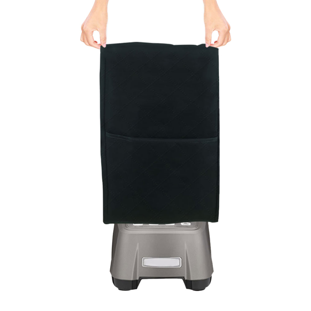 23x18x42cm Black Blender Dust Cover with Accessory Pocket