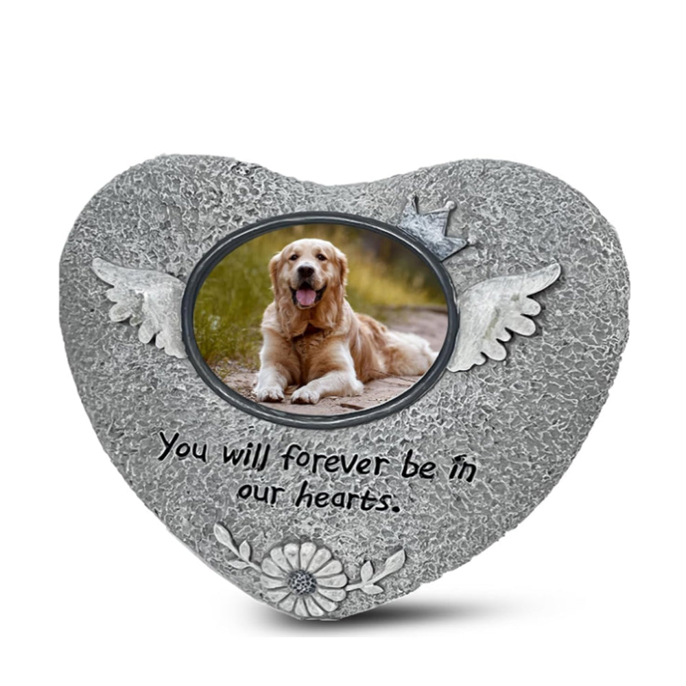 Pet Memorial Stone Puppy Tombstone Indoor Display