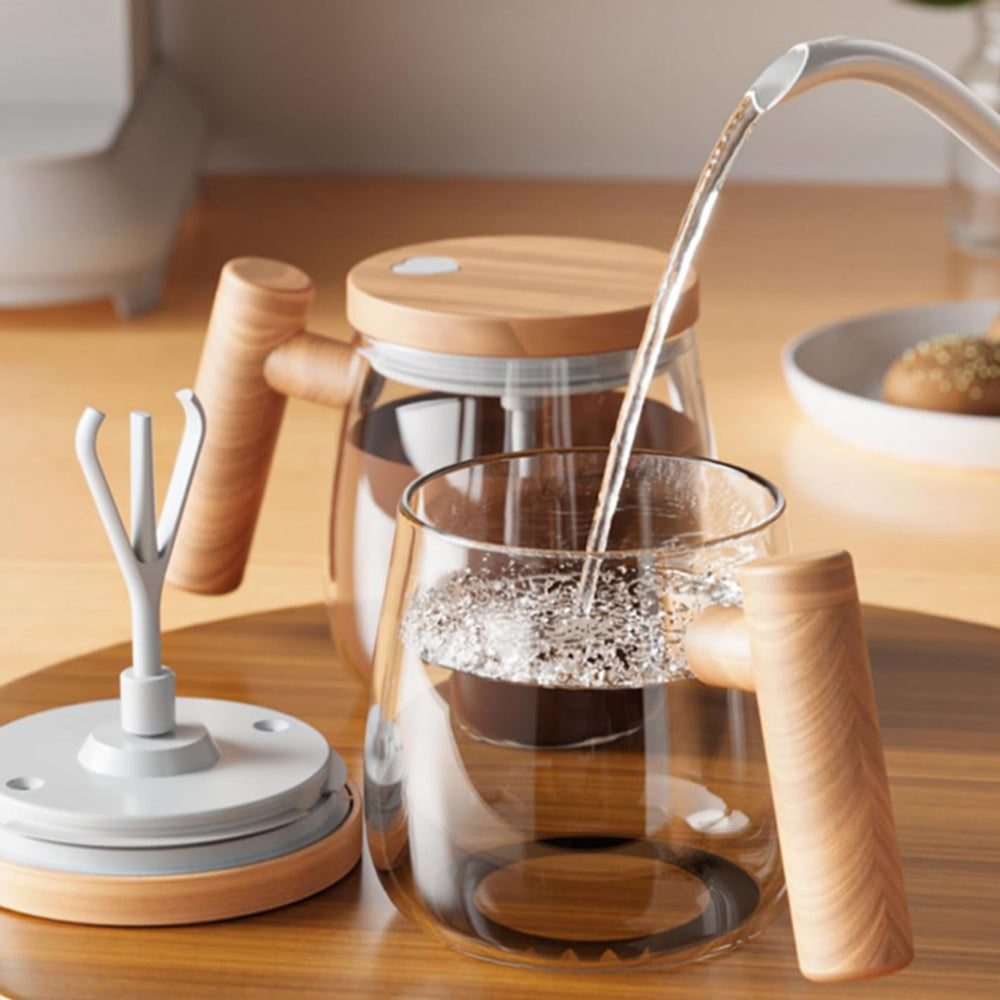 400ML Electric Mixing Coffee Mug with Constant Temperature Coaster