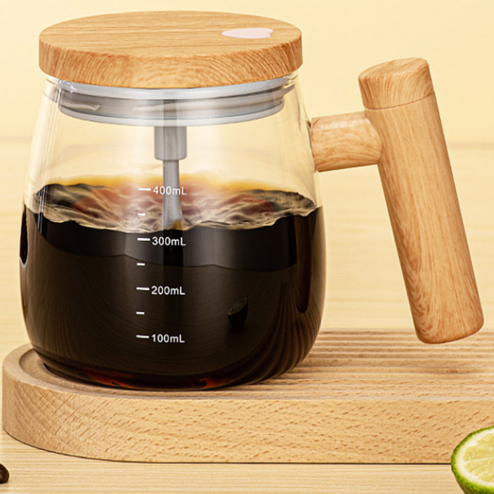 400ML Electric Mixing Coffee Mug with Constant Temperature Coaster