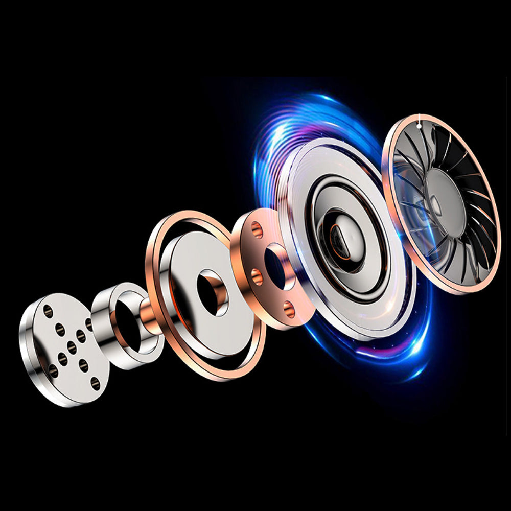 Open Ear Headphones Wireless Bluetooth 5.3 Noise Reduction Earbuds Beige