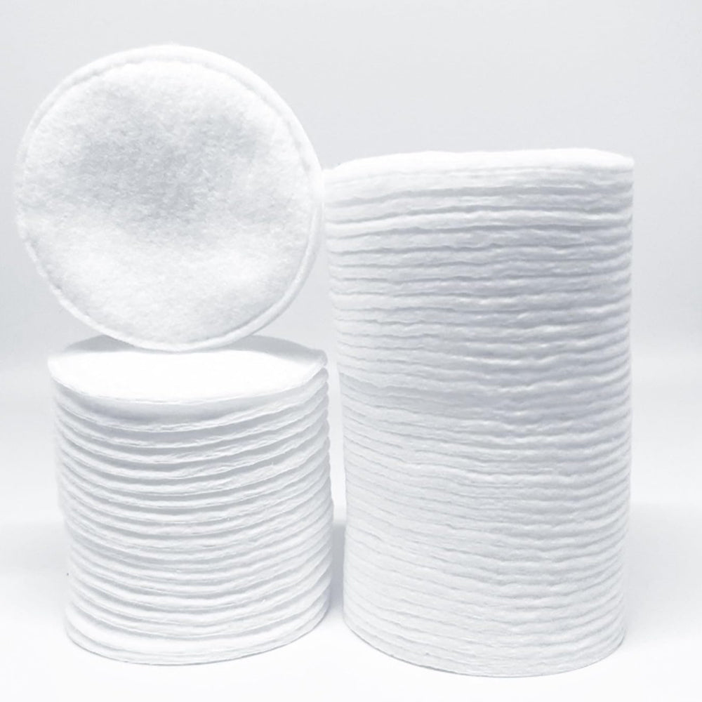 300Pcs Cotton Round Makeup Remover Pads for Face Cleansing Applying Facial Toner