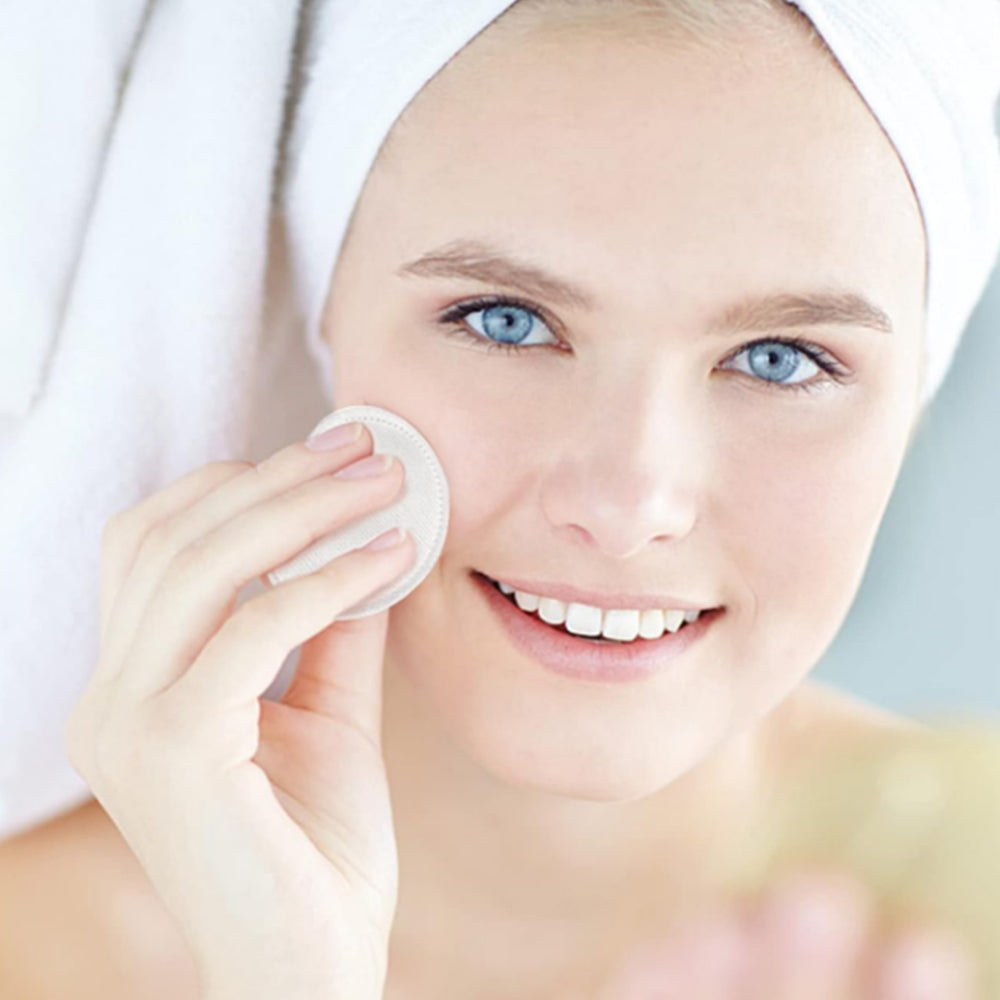 300Pcs Cotton Round Makeup Remover Pads for Face Cleansing Applying Facial Toner