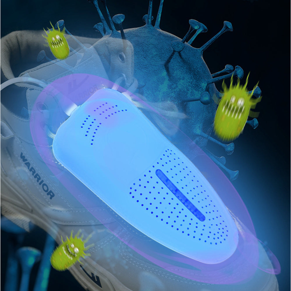 Portable USB Electric Boot Dryer Shoe Dryer with Purple Light Sterilization