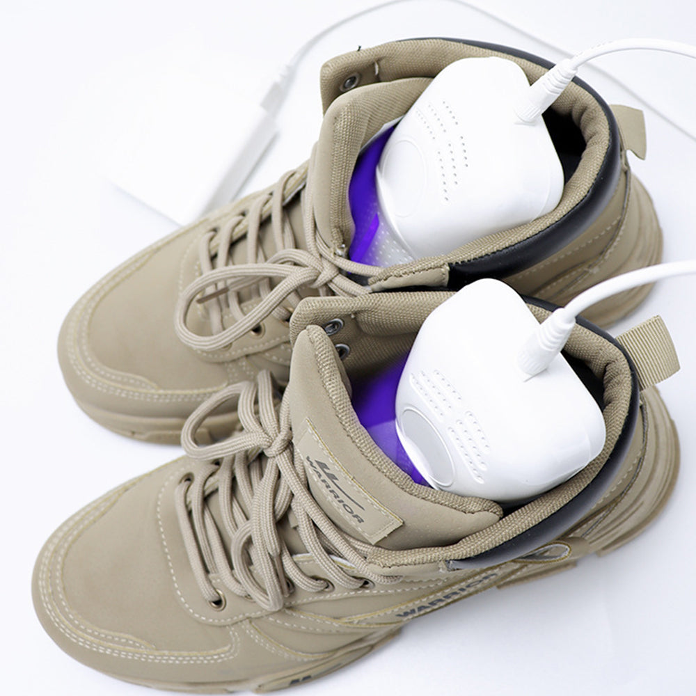 Portable USB Electric Boot Dryer Shoe Dryer with Purple Light Sterilization