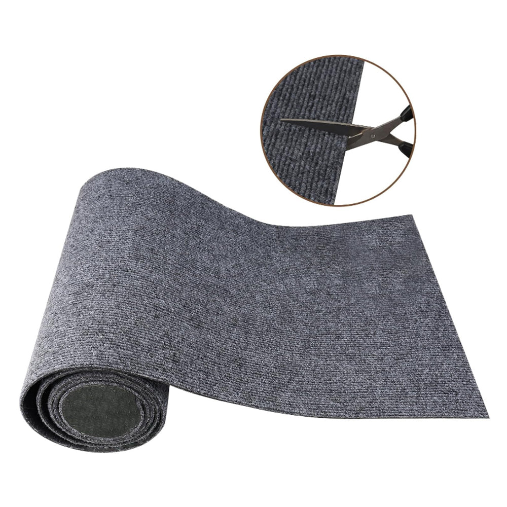 60x100cm Self-Adhesive Cat Scratching Mat Trimmable Cat Couch Protector Grey