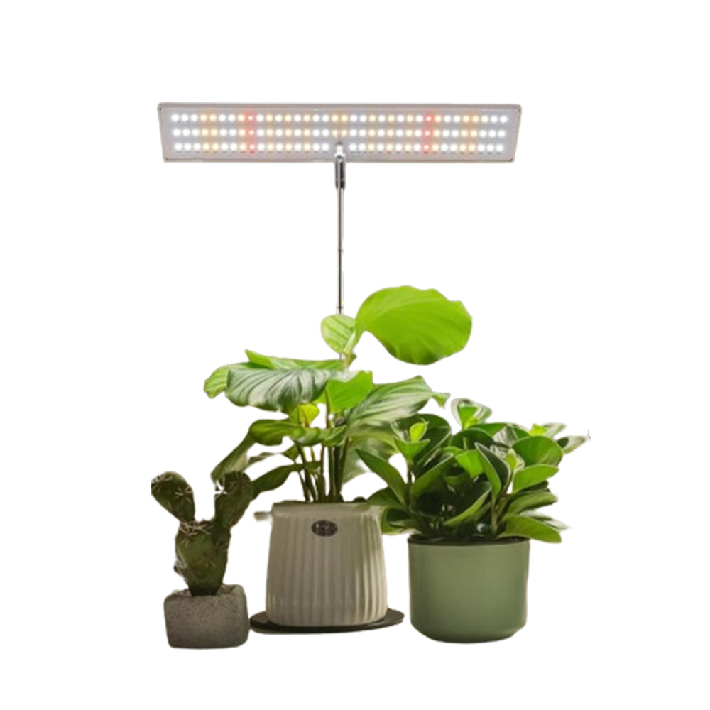 Hydroponic Full Spectrum LED Grow Light Elevating Panel Light with Base
