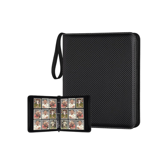 900 Cards 9 Pocket Card Bag Binder Zip Trading Card Album Collectors Folder Case