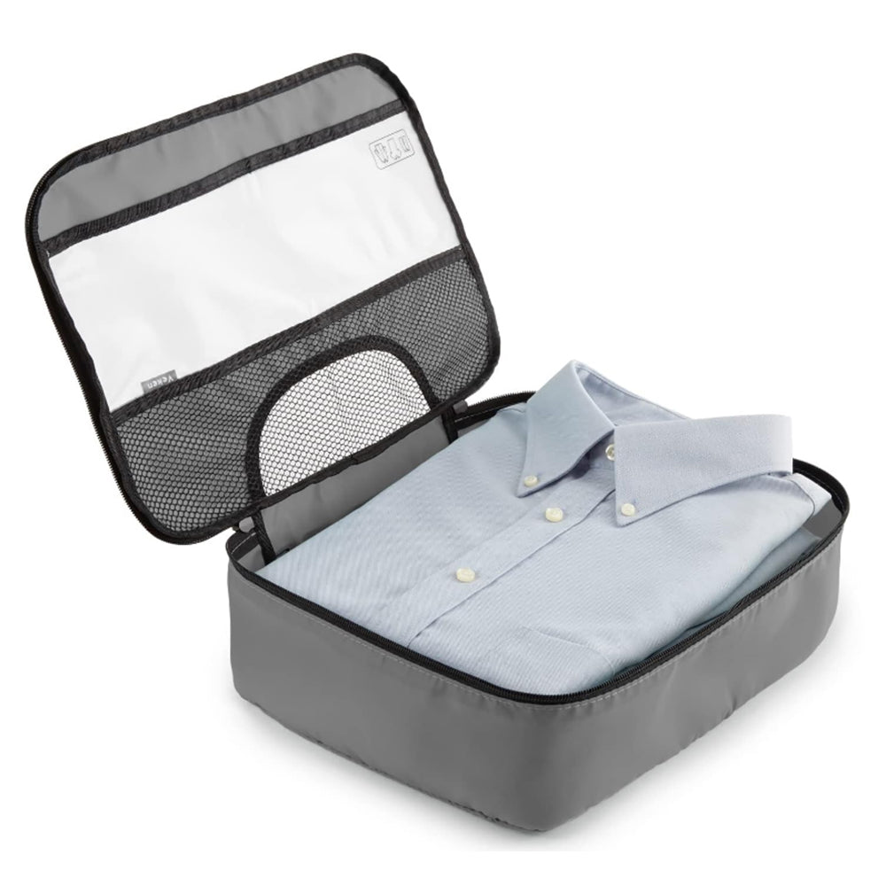 8Pcs Packing Cubes Storage Luggage Travel Organizer Suitcases Packing Bags Grey