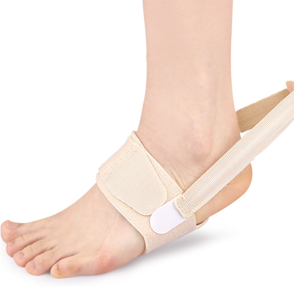Arch Support Braces for Flat Foot Correction Insoles with Removable Pads Nude