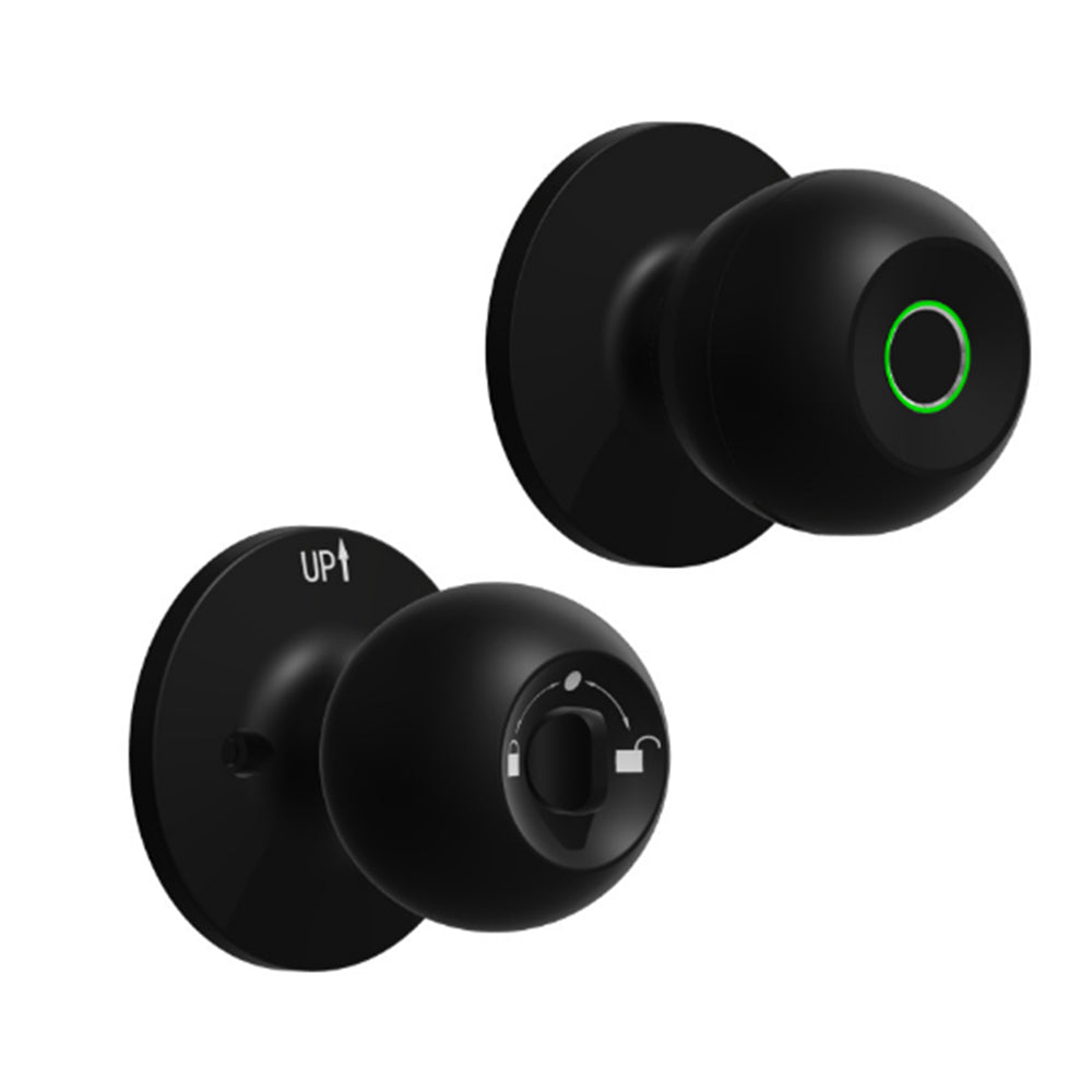 Fingerprint Door Knob Smart Keyless Bluetooth Thumbprint Lock with App Control