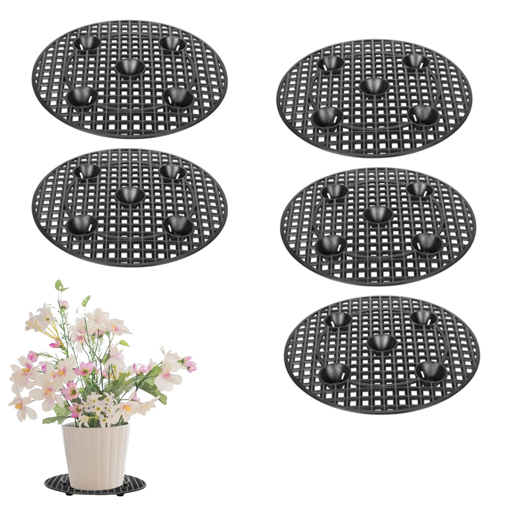 5Pcs Plant Level Pot Elevator Plant Pot Saucer for Garden Patio Potted Plant