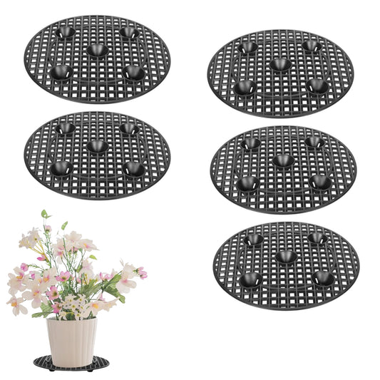 5Pcs Plant Level Pot Elevator Plant Pot Saucer for Garden Patio Potted Plant